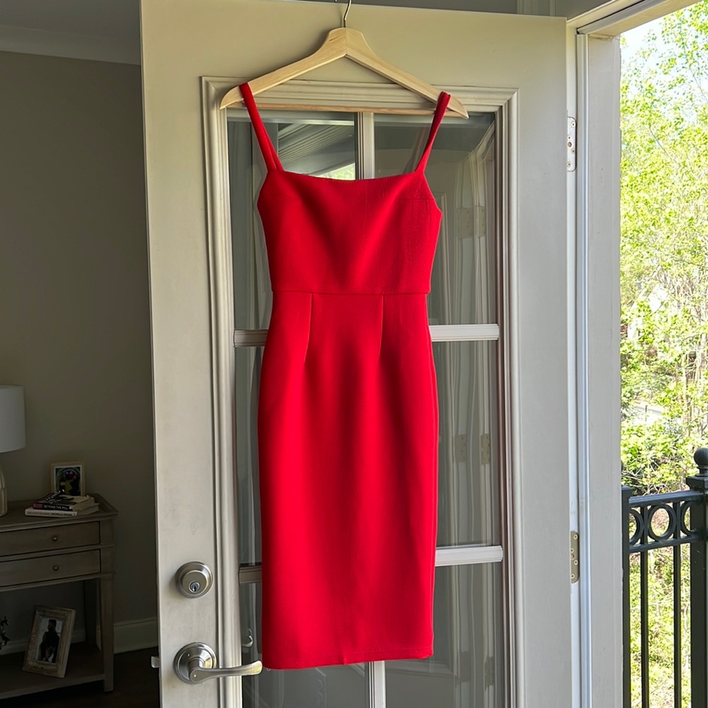 Hello Molly ‘MADE IN MICHIGAN’ Midi Red Dress